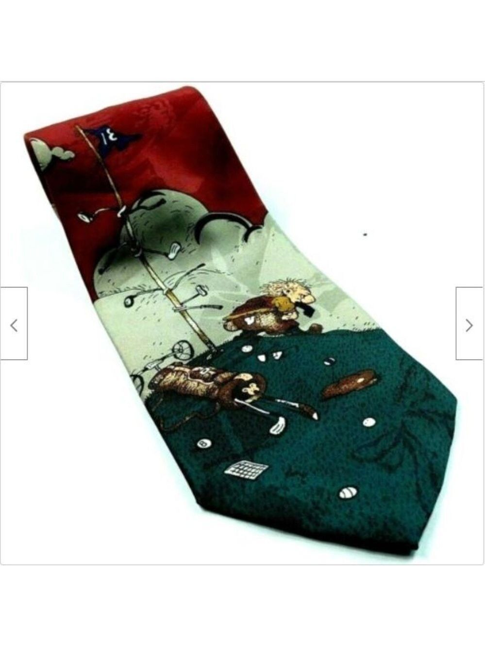 Balancine Golfer Novelty Necktie